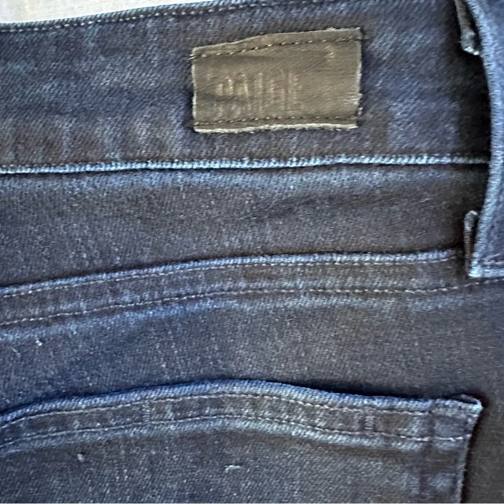PAIGE Jane Zip Dark Wash Skinny Jeans Size 31 Ankle Zip